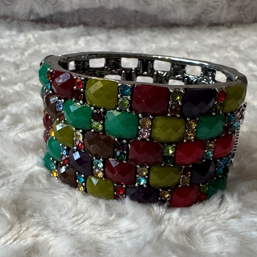 Multicolor Gemstone Bracelet